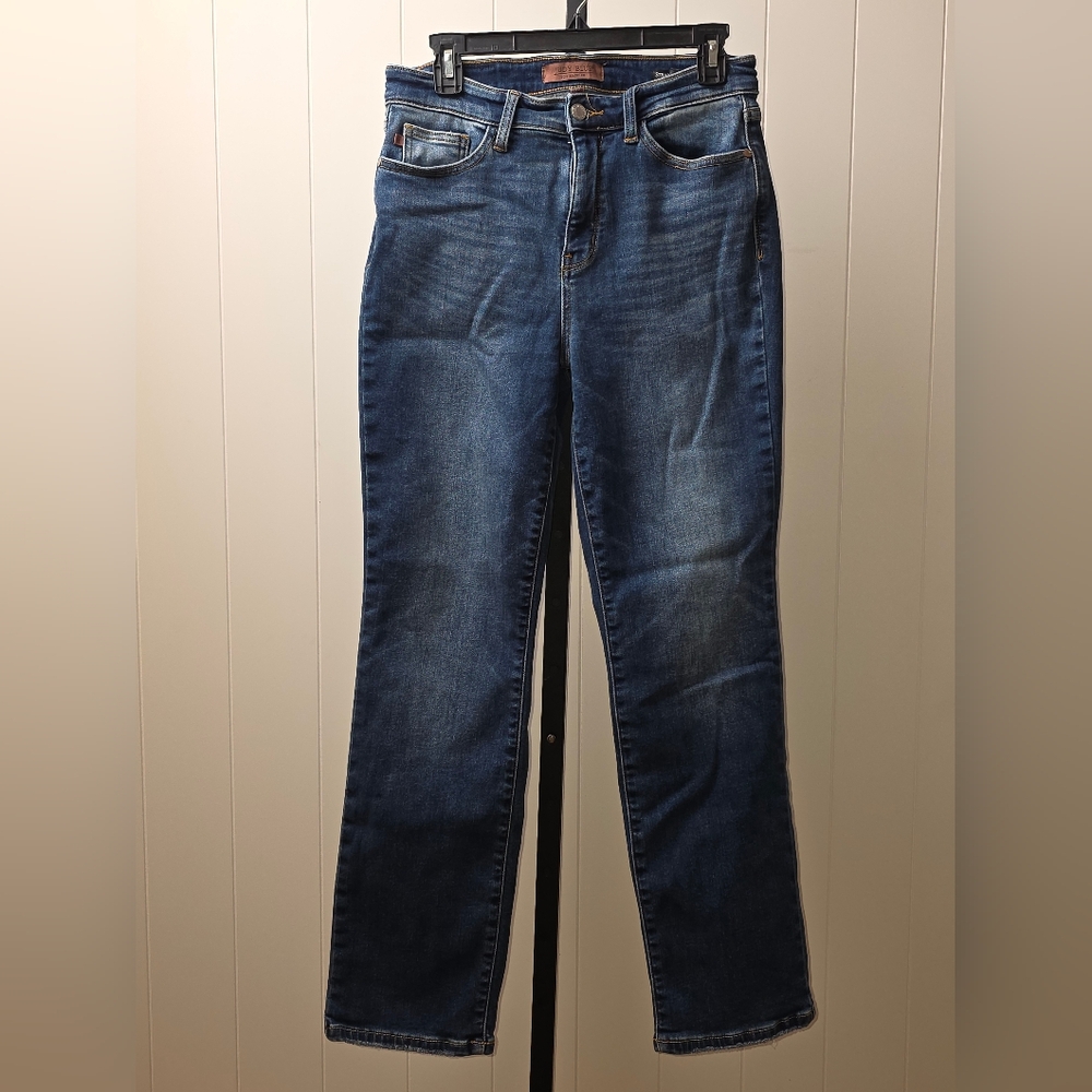 Judy Blue Dark Wash Straight Leg Jeans